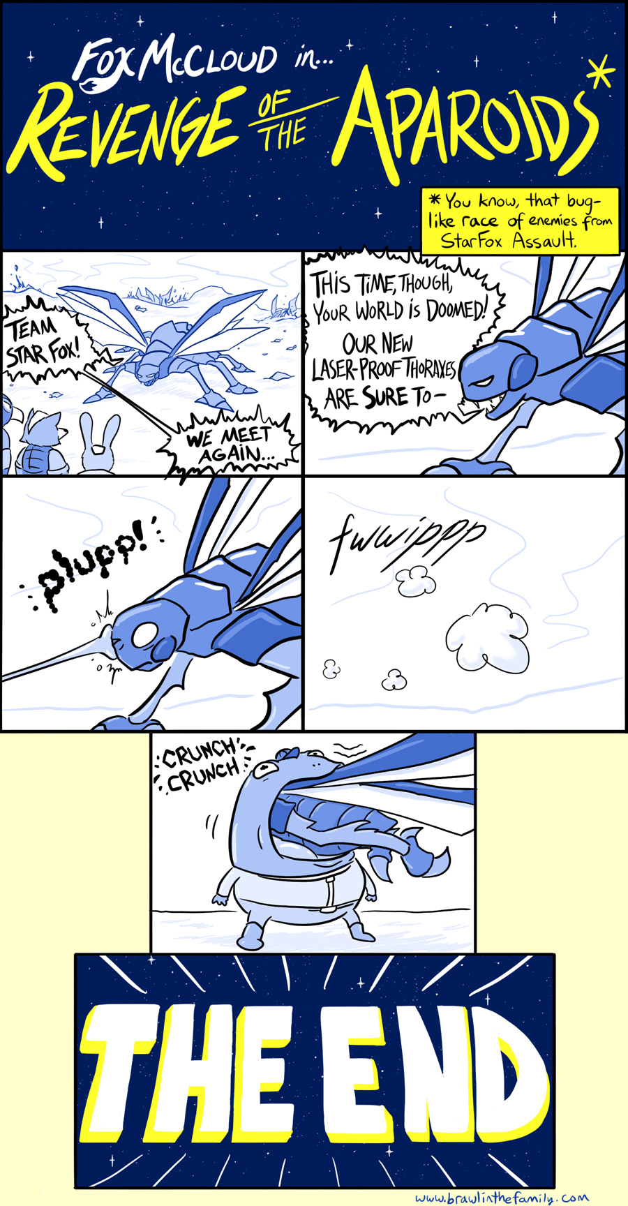 For once, Slippy's big mouth *helps* the team.