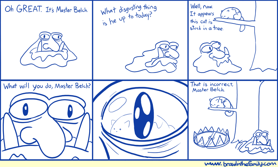 This cat should've hung onto some fly honey.