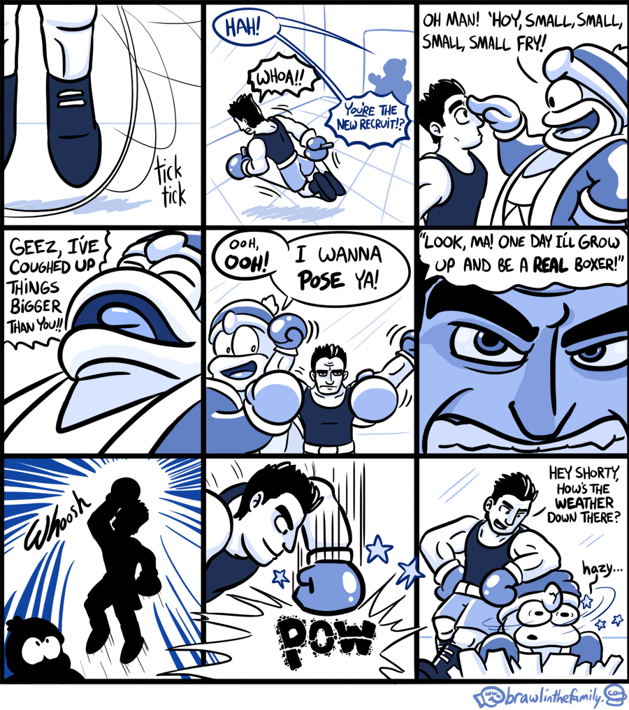 And this is why Mac goes directly for Dedede upon first entering the ring in the trailer.