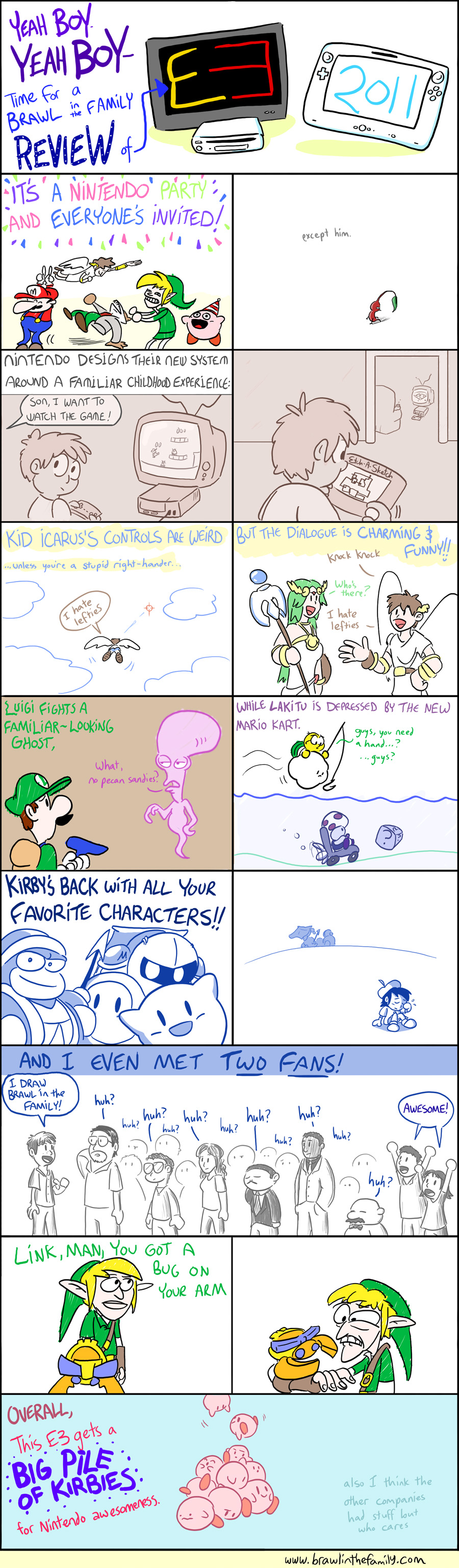 'Hoy, small fry.  Fishman here once again to land you some juicy info on this here review.  It's been awhile since I last wrote some mouseover text, but it's just as well seeing as how it's painfully difficult to type when keyboards only work on land.  I have to hop out of the water, slap a few keys, then leap back into the drink to refuel my gills.  It's harder than it sounds, fry!  And it makes my handsome, scaly body vulnerable to all sorts of dangers, like seafood chefs, the sun, and fat children with sticks.  So I hope you appreciate the effort I put in as much as I appreciate your bait!  Speaking of which, bring me some of the hard stuff next time--I'm still mostly conscious.  And with that, I'm off!