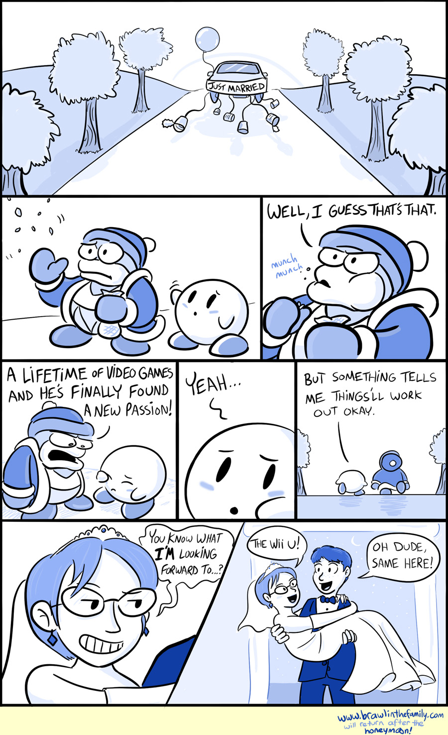 They say that in entertainment, it's important to ''know your audience.'' With most comics, I aim to entertain as many people as possible; with this one in particular though, only one person's opinion matters.