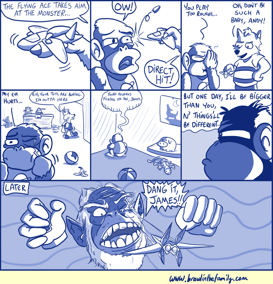 Well, at least he'll be dead soon, Andy.