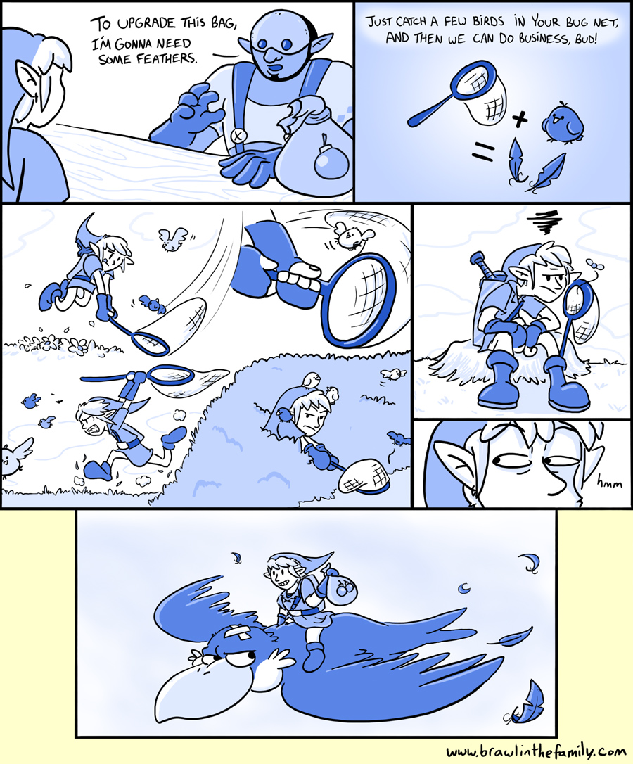 ''Yeah, keep smiling, pal.  Just don't expect me to catch you next time.''