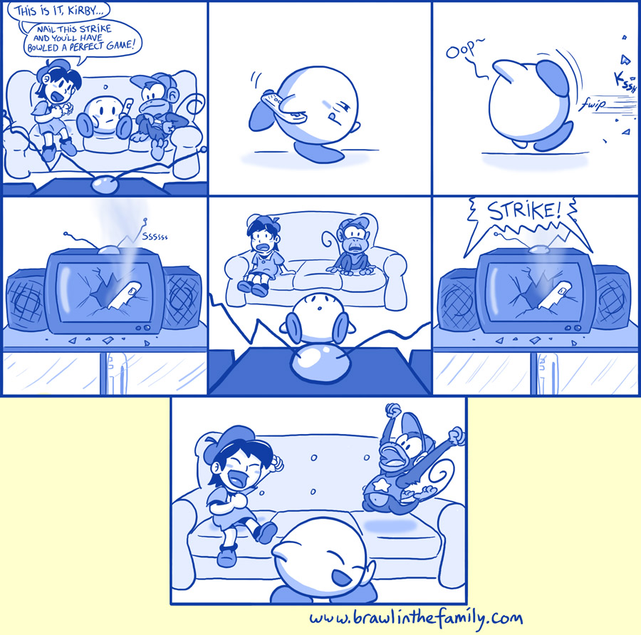 Dedede's not going to be happy when he gets home.