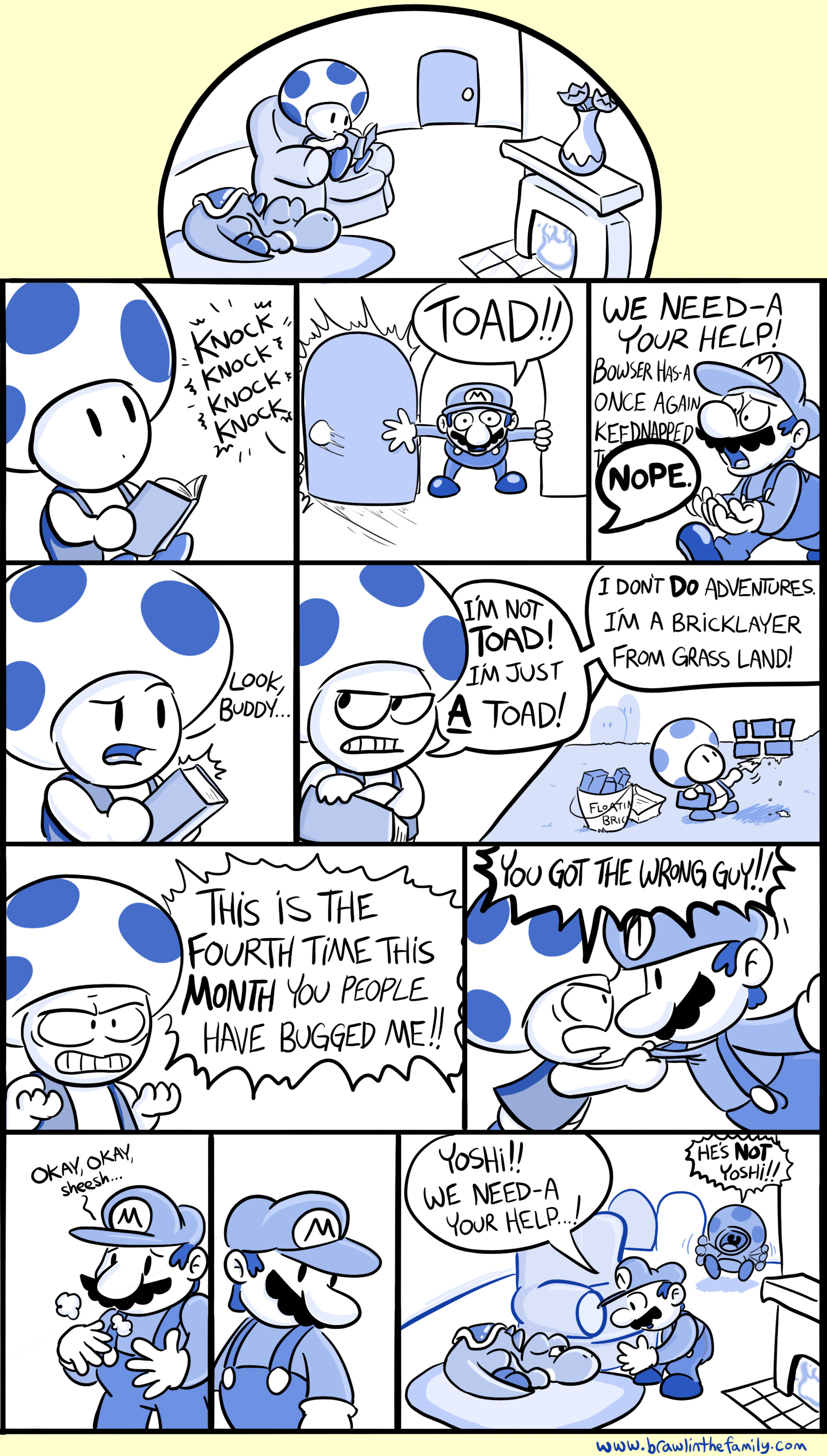 Too bad he didn't go--with all that inevitable coinage, he wouldn't have to be laying bricks for long.