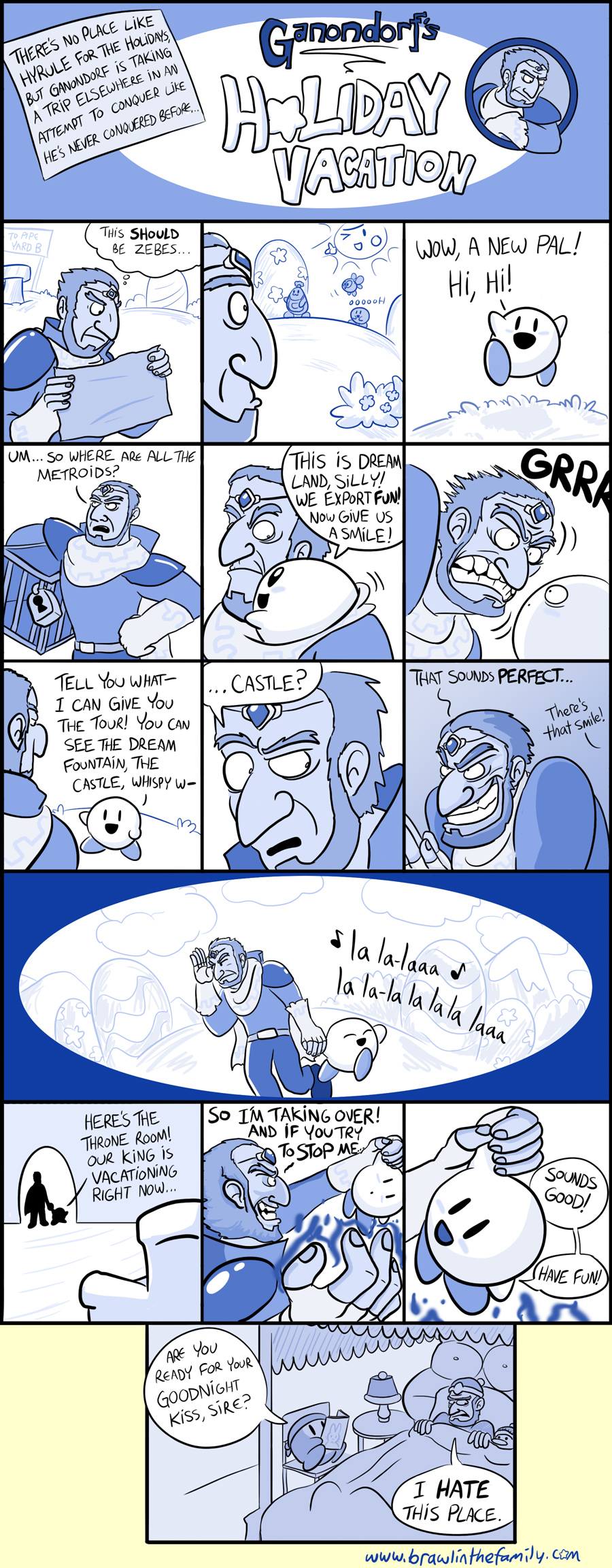 Ultimately, unless Ganondorf packed the ice arrows, he probably would've had a worse time on Zebes.  Or maybe not.