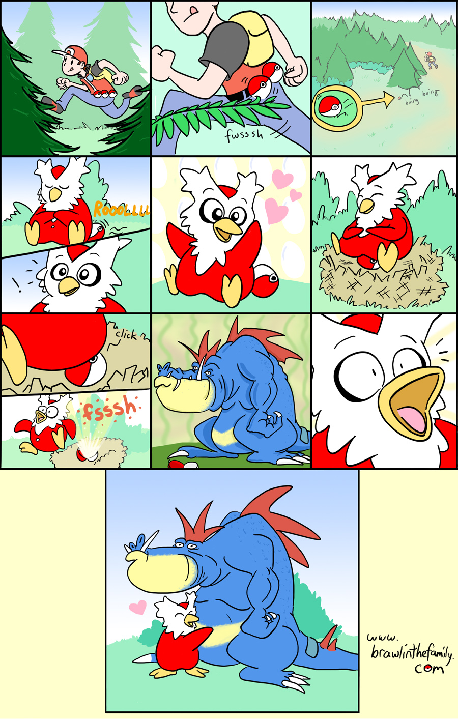 Voltorbs get really confused like this, too.