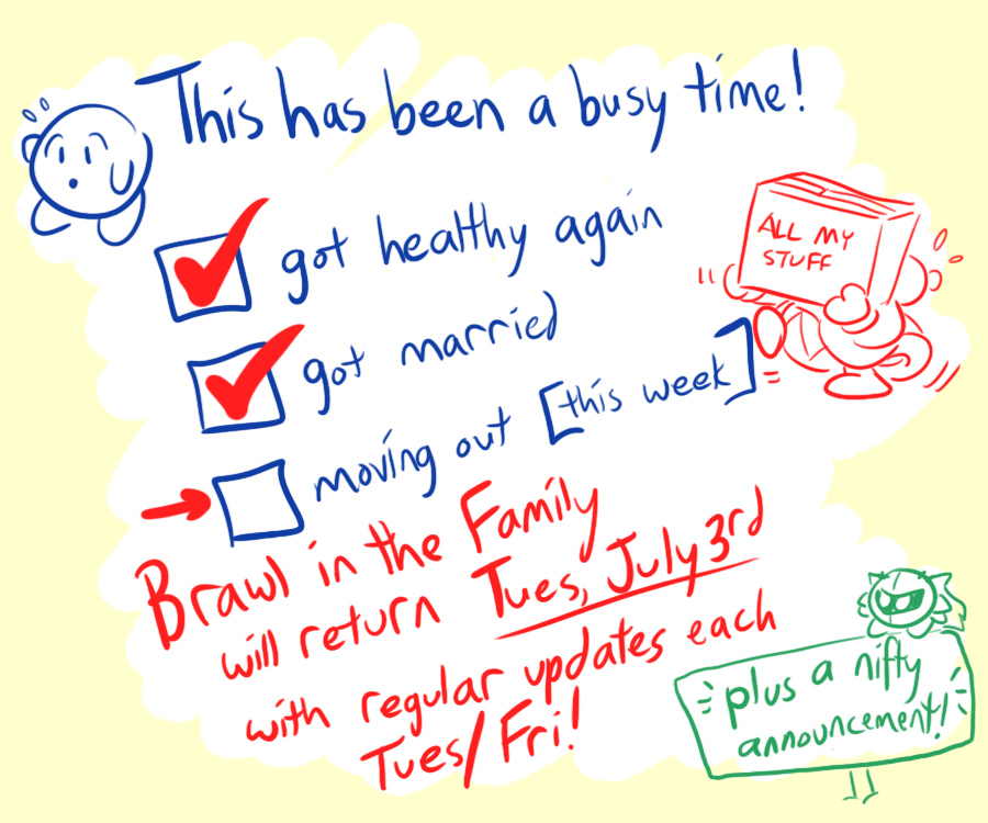 We’ll be back July 3rd!