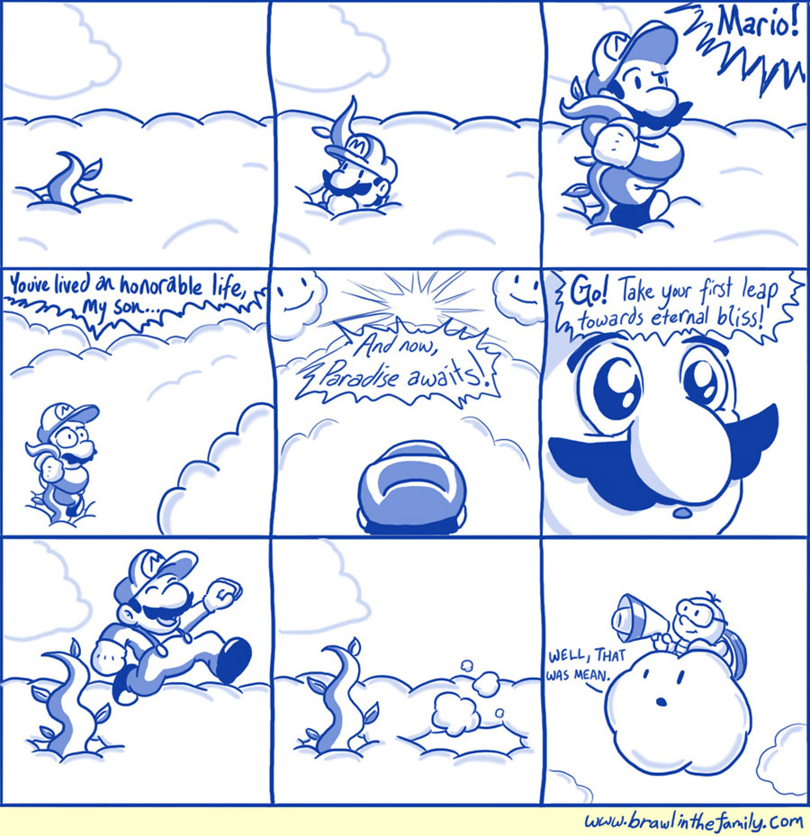 Later, a FryGuy in Lethal Lava Land attempted pretty much the same prank.