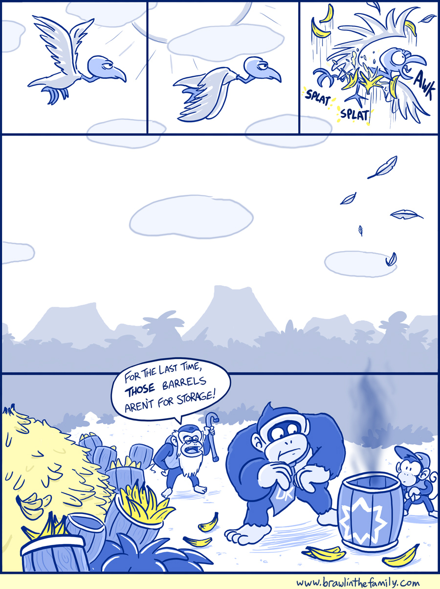 ''At least this time you held it upwards instead of towards my cabin.''