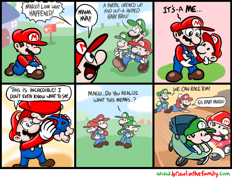 Hey, it's still safe--if they veer off-track, Baby Lakitu will help them out