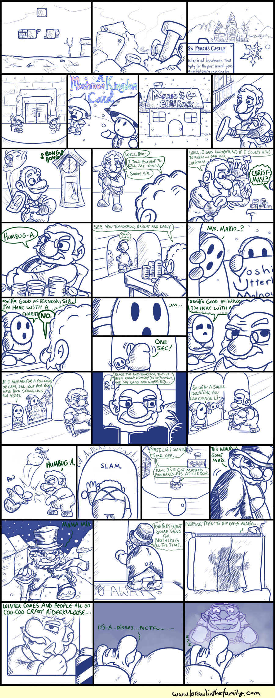 Perhaps Luigi should've stuck around a bit longer with that vacuum.