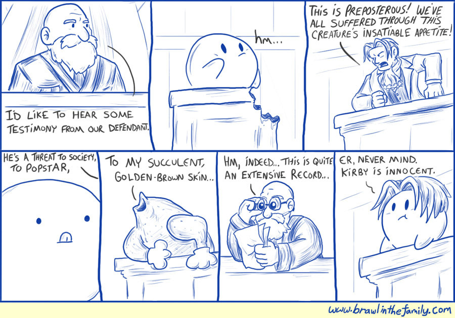 I find Kirby guilty of looking fabulous.